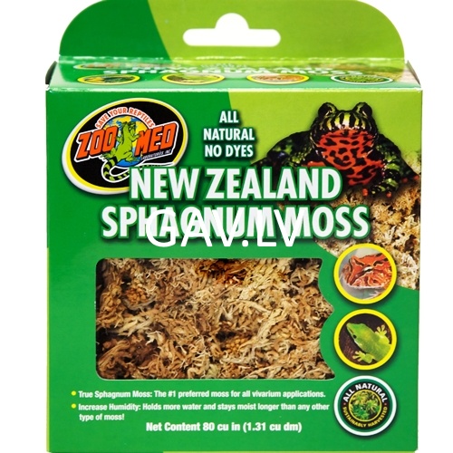 Zoomed New Zealand Sphagnum Moss 1.31Litr